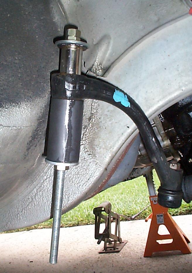 Idler arm bushing R&R